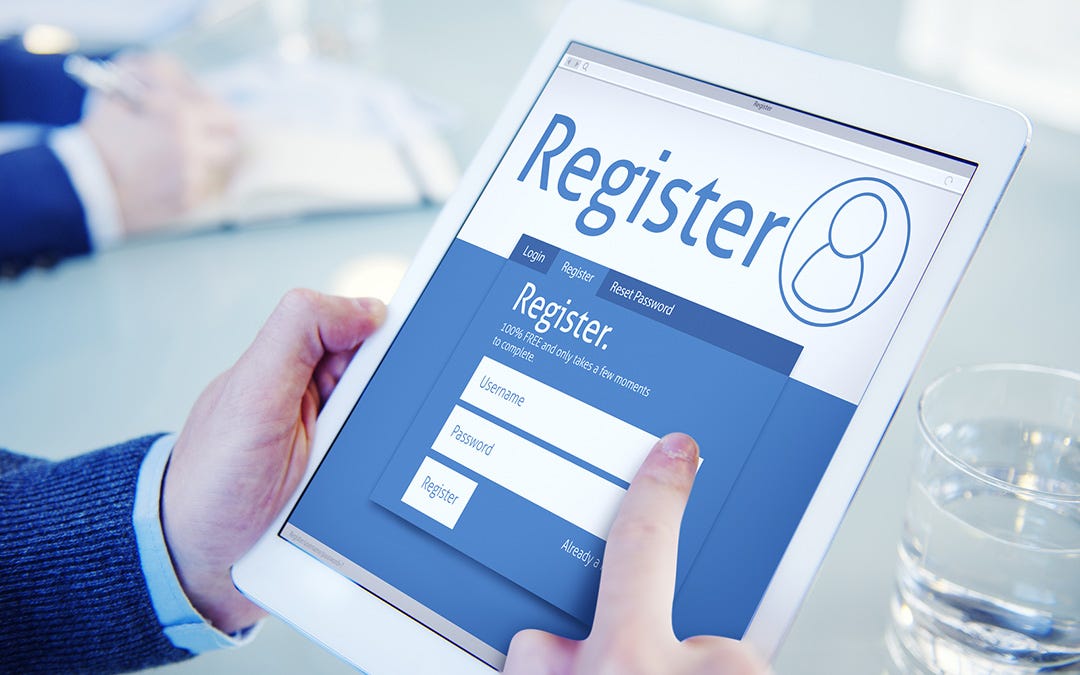 Electronic Registration